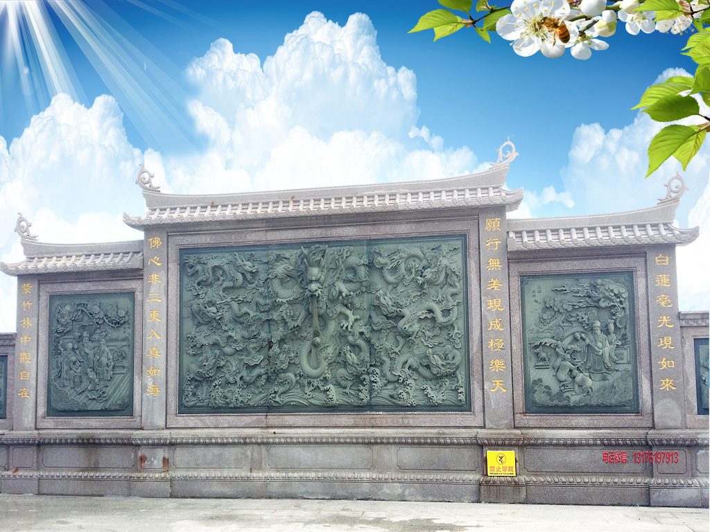 九龍壁浮雕壁畫圖片雕刻有何過人之處能夠引來無數(shù)游客