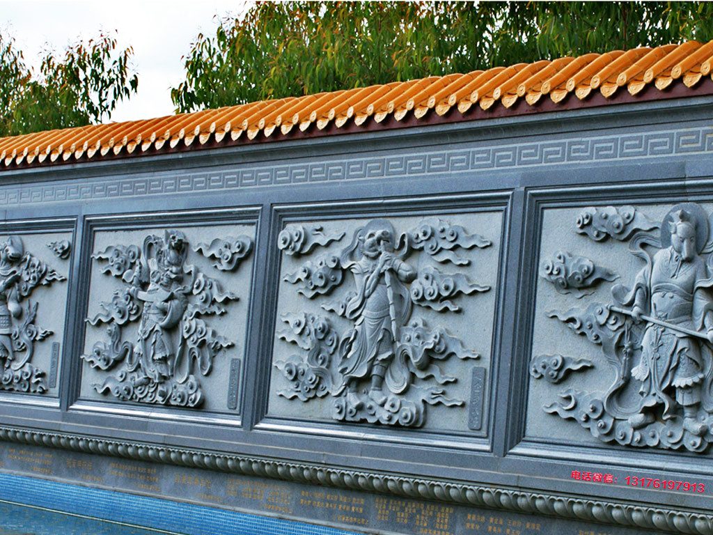 城市廣場浮雕景墻-園林石雕壁畫廠家制作和創(chuàng)作