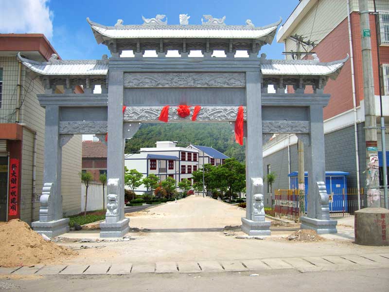 山東村口門(mén)樓起什么作用