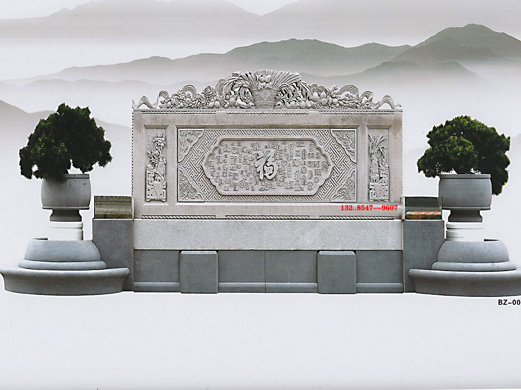 園林浮雕壁畫(huà)墻