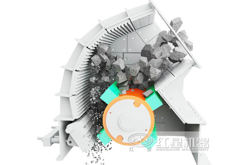 錘式破碎機(jī)作業(yè)演示 錘式破碎機(jī)作業(yè)演示