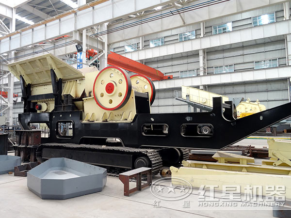 顎式移動(dòng)破碎站