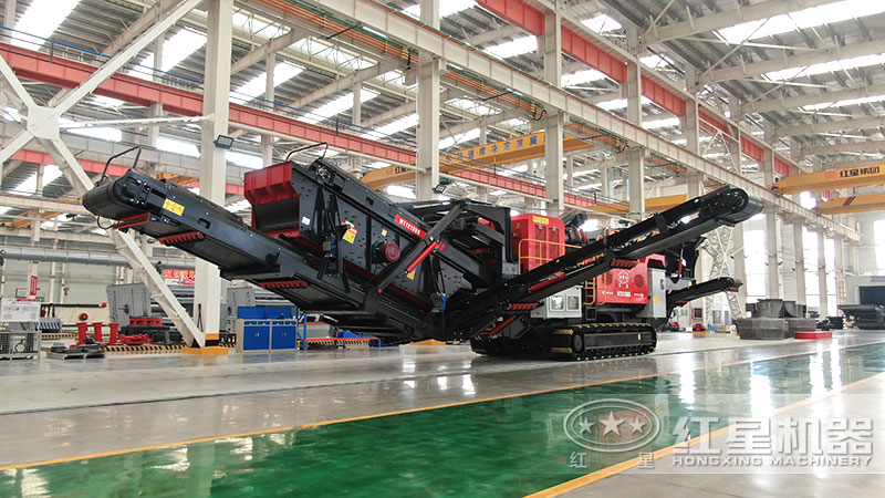 移動(dòng)焦炭破碎機(jī)，一站式作業(yè)