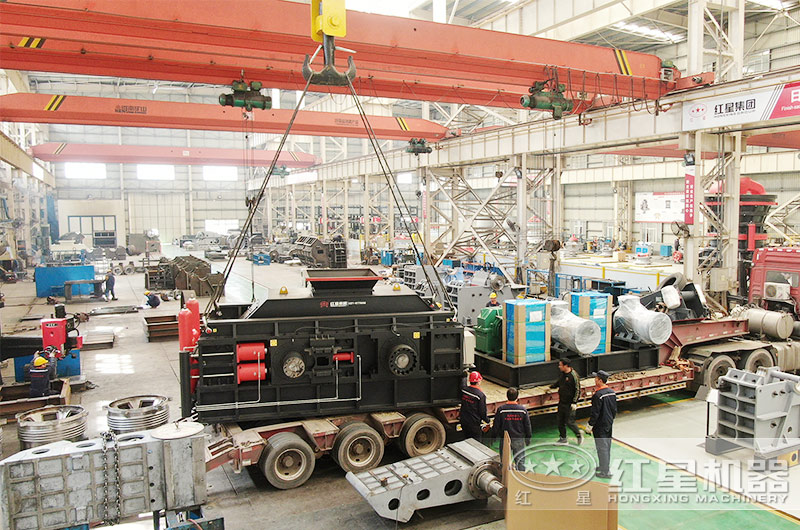 紅星小型制砂機裝車 紅星小型制砂機裝車