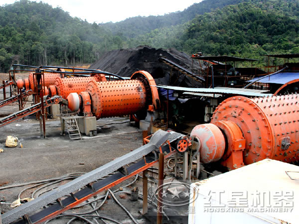 硫鐵礦選礦生產(chǎn)線現(xiàn)場圖