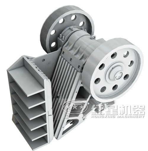 柴油小型破石機結構示意圖 柴油小型破石機結構示意圖