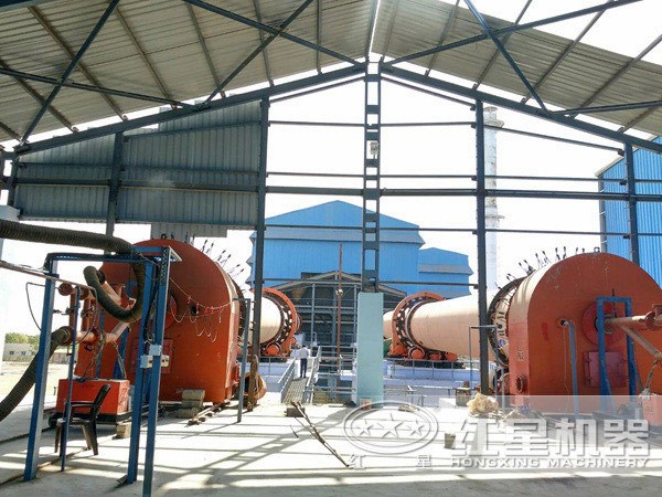 陶粒砂生產(chǎn)現(xiàn)場