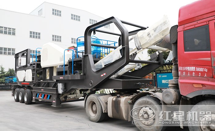 輪胎式移動破碎機(jī) 輪胎式移動破碎機(jī)