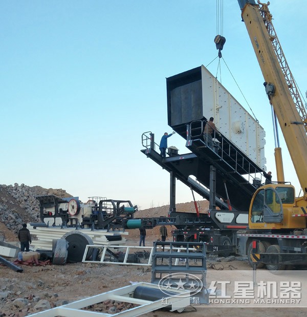 流動(dòng)粉碎機(jī)，貴州生產(chǎn)現(xiàn)場(chǎng)