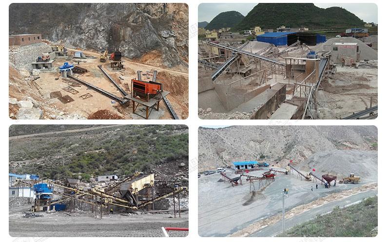 新型制砂機生產(chǎn)現(xiàn)場