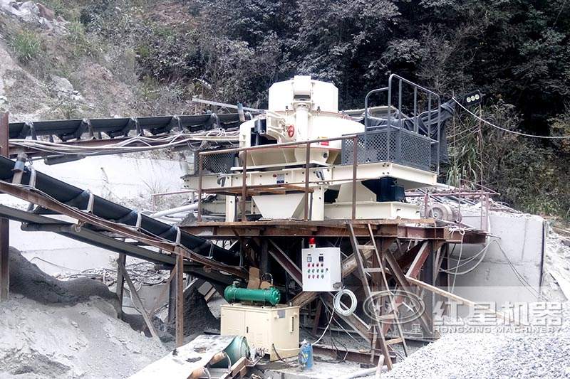 固定制砂機(jī)，現(xiàn)場(chǎng)展示