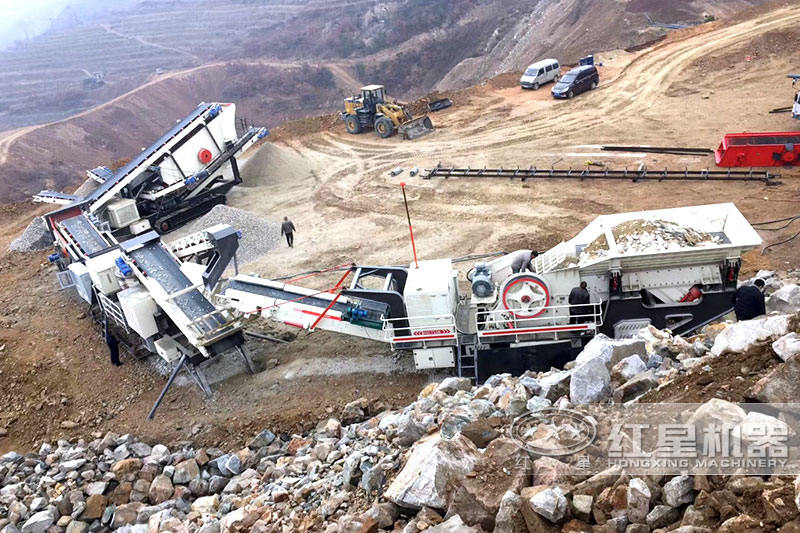 三臺(tái)聯(lián)機(jī)，效能高破碎，可安排就近現(xiàn)場(chǎng)考察