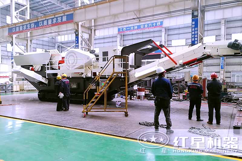移動顎式打石機(jī)