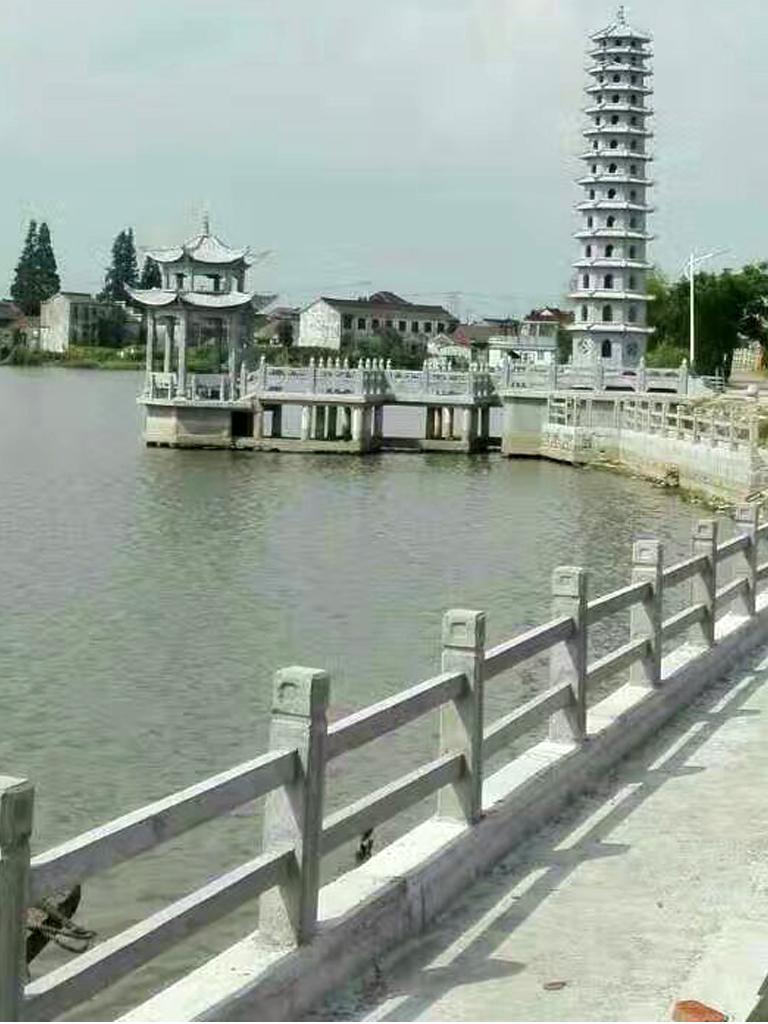 簡易青石欄桿