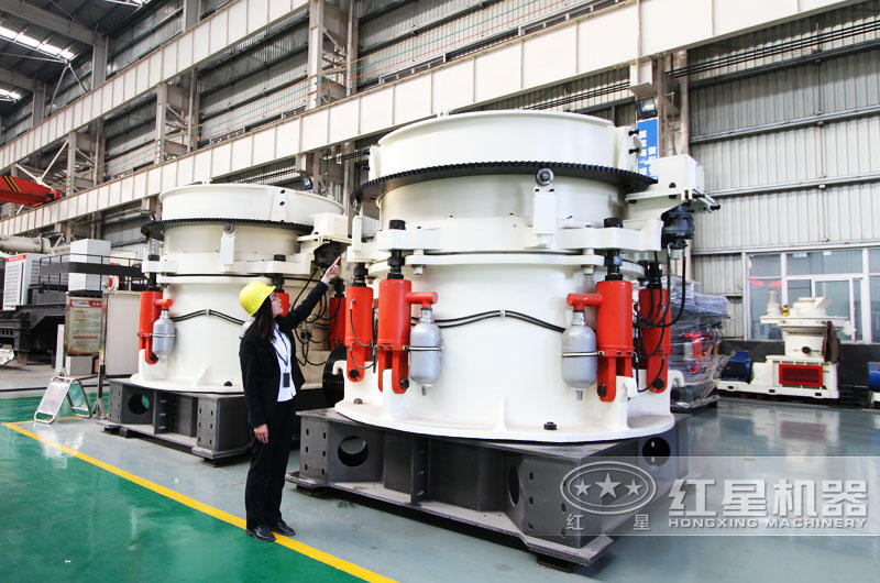 多缸液壓圓錐破碎機，出料整齊度高