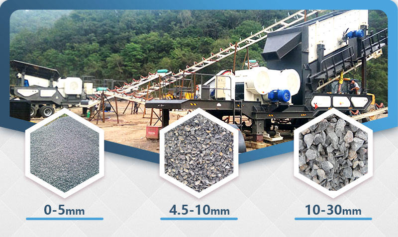 移動(dòng)式瀝青路面破碎機(jī)，可處理廢舊瀝青、水泥塊、混凝土塊等